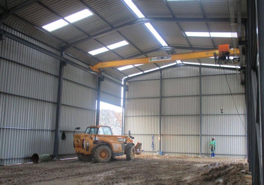 JGS Lifting - Steel Structures for Workshops or sheds